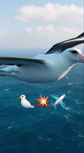 ¡ALBATROS ERRANTE: Ave con Alas de 3.5 Metros que Planea Sin Parar! 🐦💥✈️ ¡Rey de los Cielos!