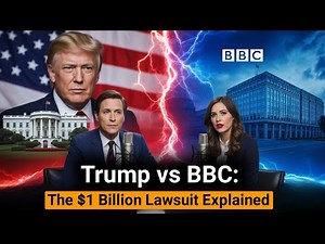 Trump vs BBC: The $1 Billion Lawsuit Explained | The English Globe Podcast