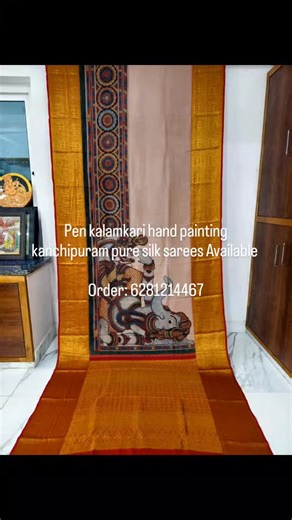 pen_kalamkari_S.k.trends on Instagram: "Contact no : 6281214467(srikalashasti) Exclusive pen kalamkari hand painting kanchipuram pure silk sarees Available 🌼🌼🌼 Best wholesel price's only 🤩 I'm pen kalamkari manufacturer from (srikalashasti) We have all pen kalamkari hand painting 🖌️🎨 Sarees Duppatas Ranning fabrics Blouses Wall hangings etc.....avl Resellers also most welcome our wattsp group for daily updates 🙏 Hurry up to book 🥳 No cod 👈 #kalamkari #penkalamkarisarees #intags #kalamka