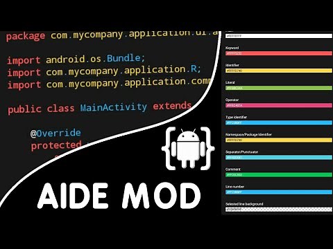 AIDE IDE - Mod complete