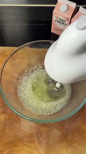 Two Chicks Viral Egg White Cloud Bread Recipe #cooking #recipe #highprotein