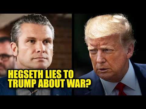 Hegseth Called Out for 'Misleading' Trump, Spreading War Lies