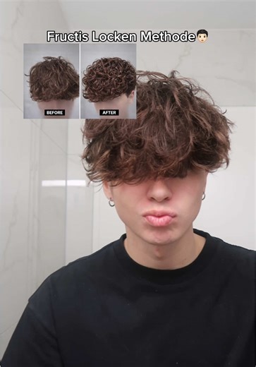 Curly Holic🧑🏻‍🦱 in 3 Steps mit der Garnier Locken Methode zu perfekten Curls✨ #GarnierCH #curlyhair #LockenMethode #haircare #AD