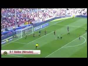 FC Barcelona 0 - 2 Hercules CF (1ª Div. 2010/2011)