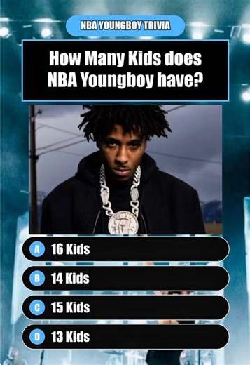 NBA Youngboy Trivia Game #nbayoungboy #trivia #music #yb | trivia questions