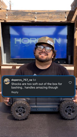 8.7K views · 67 reactions | Is your rig's suspension too soft out of the box? Dont worry! That’s just your baseline. A quick swap of springs or shock oil and you can dial in your handling. Want more tips on suspension tuning? Check out our full breakdown here in our latest blog here: www.horizonhobby.com/blog-tune-your-rc-suspension-setup-for-better-handling/ How do you set yours up? Soft and plush or stiff and sharp? | Horizon Hobby | Facebook