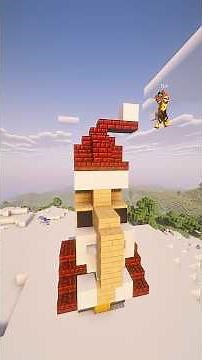 Santa Claus in Minecraft 🎅❄️| Christmas Build