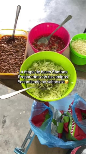 Cómo hacer Zambos Preparados con amigos