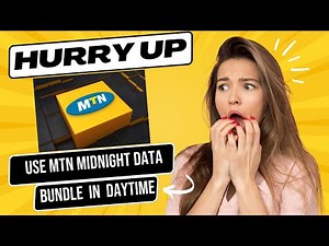 How to use MTN midnight data bundle Daytime {NEW TRICK 100% WORKING)