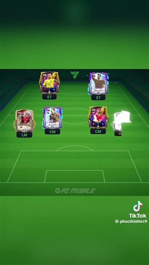 Buil Team MU mạnh nhất trong Fc Mobile Việt Nam