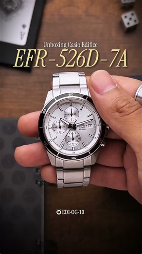 Unboxing Casio Edifice EFR-526D-7A ⌚