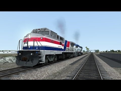Train Simulator 2016 HD: Amtrak GE Dash 8-32BWH Pepsi Can Comprehensive Mod Pack Release & Review