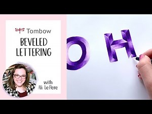 How to Create Beveled Letters