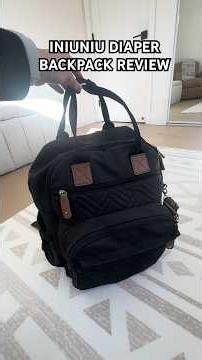 This Diaper Bag Actually Holds EVERYTHING 😮 | iniuniu Diaper Bag Backpack