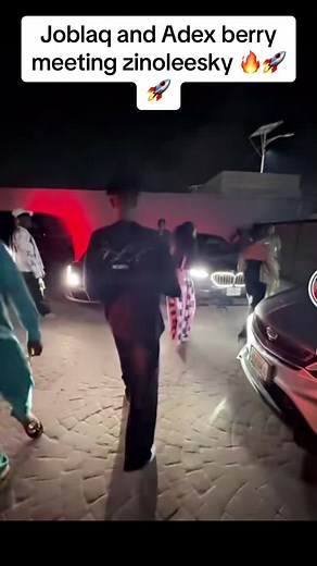 Joblaq and Adex Berry Meet Zinoleesky: Exciting Moments