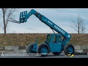 1995 GRADALL 534C-6 FORKLIFT TRUCK FOR SALE