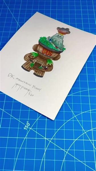 2.1K views · 58 reactions | DK Mountain custom Kidrobot Munny figure ~ I just finished this project and couldn’t be happier with the results. #dkmountain #fanart #nintendoart #nintendo #kidrobot #munnyworld #sculpting #miniatures #vinyltoys #designertoys #toyart #instaart #instaartist #customtoys #diycrafts #modelmaking #mariokart #donkeykong #mario #supermario #painting | Jared Circusbear | Facebook