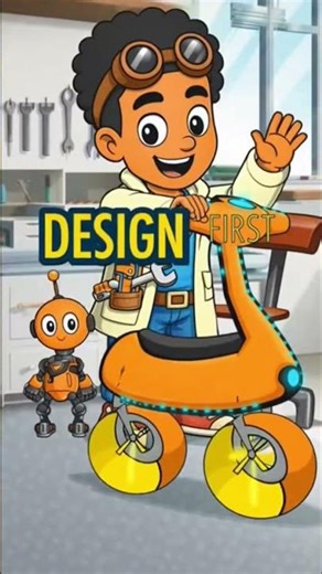 Inventing means asking “What if?” trying things out and not giving up when it doesn’t work at first.