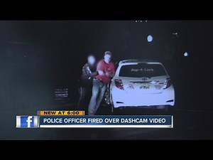 officer fired over dashcam video