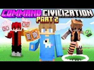 Minecraft, But I Rank Up in COMMAND Civilization