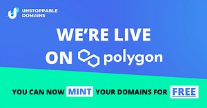 We're LIVE on Polygon! You Can Now Mint Your Domains for Free!