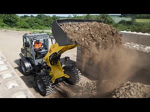 Wacker Neuson chargeuse sur pneus WL52 - Le modèle classique sur votre chantier