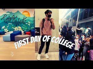 My first day of university in Canada | Canada College Vlog | International Student Experience