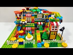 Holiday Marble Run Challenge LEGO Duplo meets Christmas in a viral marble race!