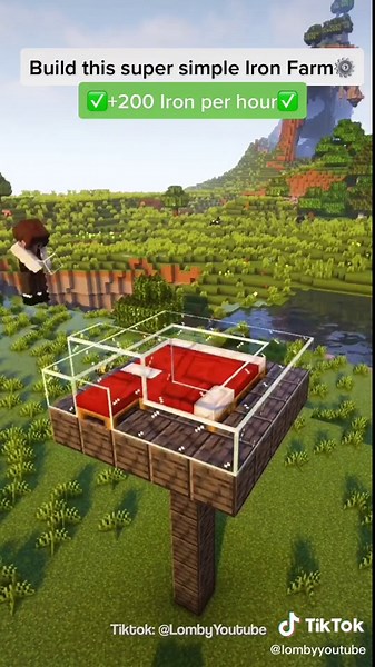 Minecraft Iron Farm: Easy & Automatic Iron Generation