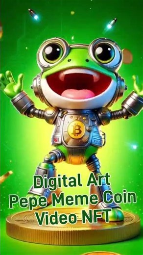 🐸⚡ Pepe RoboCoin NFTs are live! Only 50 short‑form video NFTs minted