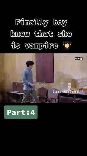 Vampire girl fall in love with normal human...Part:4...🧛‍♀️ 🦇 #vampirelovestory #Thaidrama