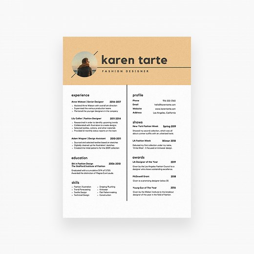 Free Resume Builder - Online Resume Maker | Canva