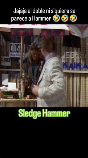 Retro Series Nostalgia on Instagram: "Jajajajajaa 🤣🤣🤣 Sledge Hammer #retro #tv #funny #90s #sledgehammer #sitcom"