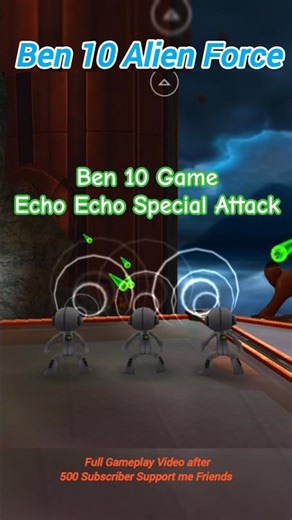 echo echo special attack 🤪 Ben 10 Alien Force Vilgax Attack Gameplay #gaming #shorts