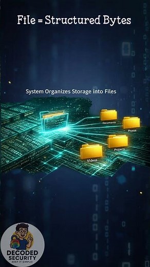 What a file actually is