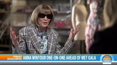 Anna Wintour shares sneak peek at Met Gala with TODAY