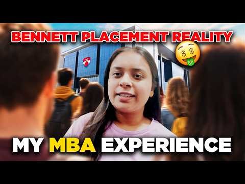 My MBA Experience at Bennett University 🎓 | Honest Review 2026 🔍 | Fees 💰Placements 📈 & Campus Life