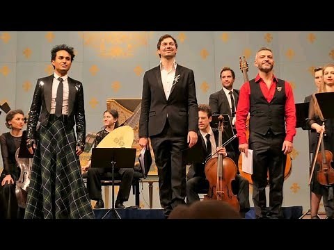 Les 3 contre-ténors | Samuel Mariño |Filippo mineccia | Valer sabadus | Live at chateau versailles