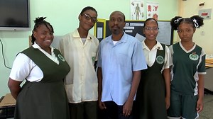 15K views · 296 reactions | After a series of break-ins in 2023, students from the Ciceron Secondary School's Math and Science Department were inspired to create a math-based security software solution. Their innovative project earned them first place in the Mathematics and Gaming category at the 2024 National Science Fair. Now, these young minds will showcase their work at the 13th Caribbean Conference on Comprehensive Disaster Management in St. Kitts and Nevis. | Dbstvstlucia | Facebook