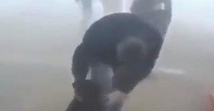 [VIDEO] Bear cub hugs man who saved him from fire, video leaves netizens teary-eyed