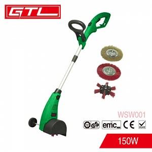 [Hot Item] 400W Electric Weed Sweeper Household Mini Floor Sweeper with 4 PCS Brush (WSW001)