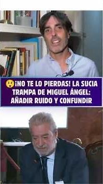 😲DON'T MISS THIS! Miguel Ángel's dirty TRAP: ADDING NOISE and CONFUSING
