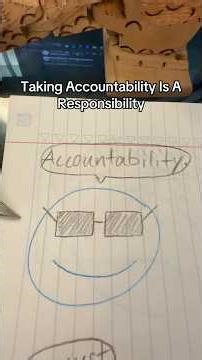 Taking Accountability Is A Responsibility #accountability #responsibility #growth #ego #identity