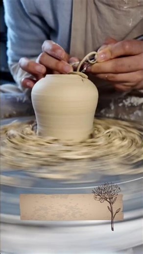 Most satisfying pottery carving process