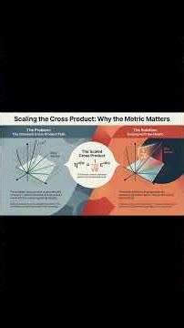 Metric Determinants Scale the Cross Product