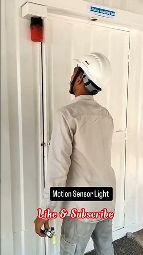 #eletrica Motion Sensor installation complete