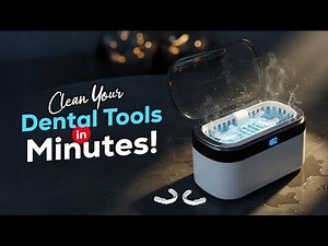 The Easiest Way to Clean Dental Instruments! | Codyson Ultrasonic Cleaner Review