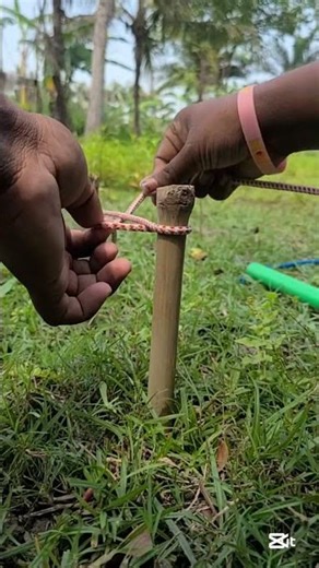 The Easiest Knot You’ll Ever Learn #shorts #knots #ropehack
