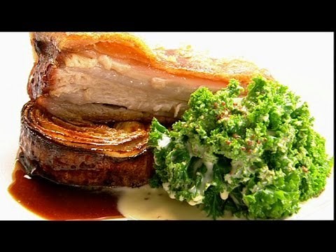 Pork Belly with Curly Kale Part 2 - Gary Rhodes Cookery Year - BBC Food