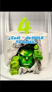 👊 ¡Hulk Aplasta! Las mejores IDEAS DE PASTELES DE HULK 🟢 HULK Cake Ideas 🧱